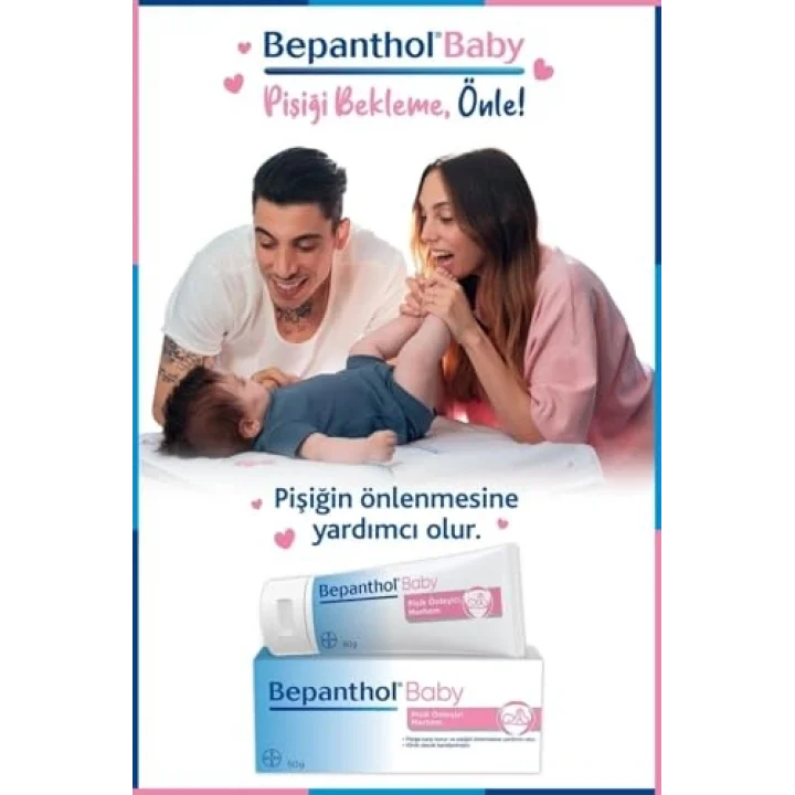 BEPANTHOL Baby Pişik Önleyici Merhem 50 Gr X 2 Adet P01745