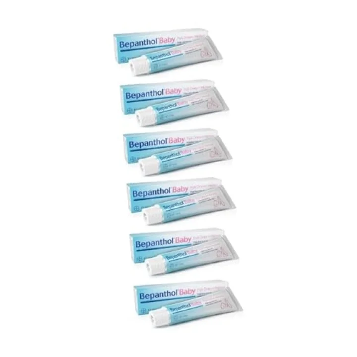 Bepanthol Baby Pişik Önleyici Merhem Krem, 100 Gr, 6 Adet