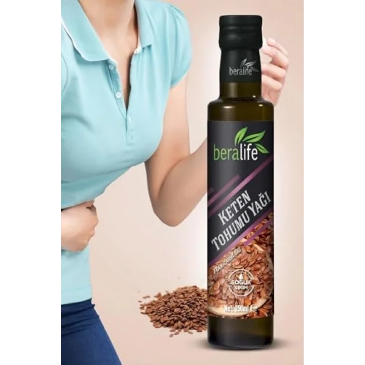 Beralife Keten Tohumu Yağı - Keten Tohumu Yağı 250Ml