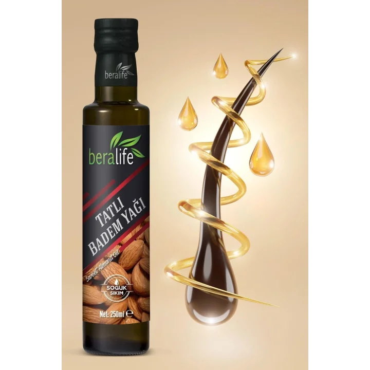 Beralife Tatlı Badem Yağı - 250 Ml Tatlı Badem Yağı