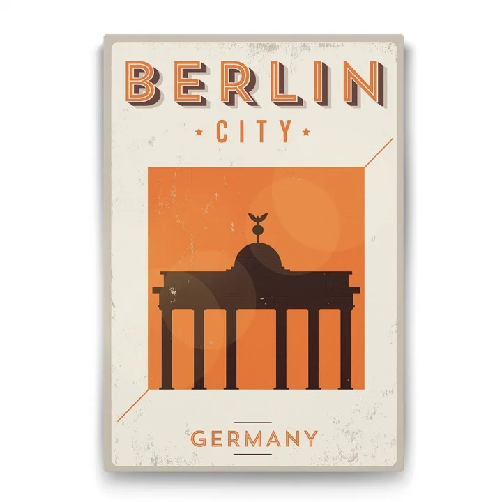 Berlin Tablosu - 100x140cm