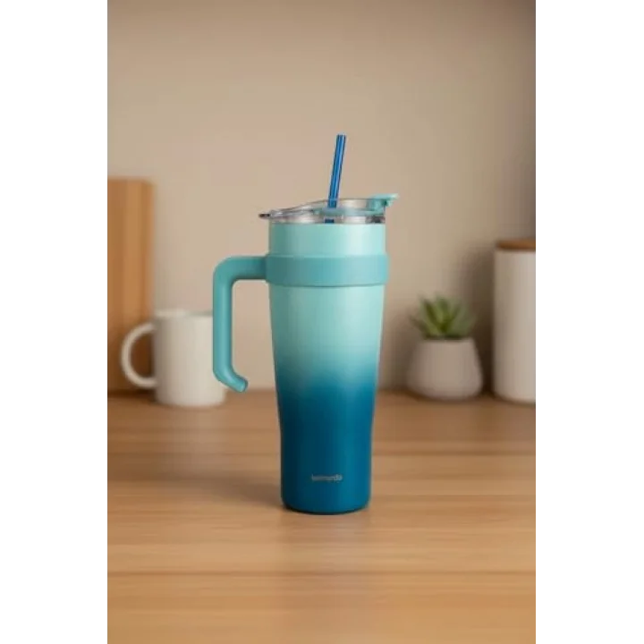 Bernardo Alto Pipetli Termos Bardak Lacivert 1000Ml