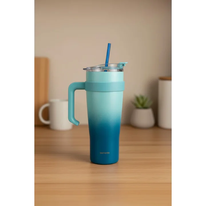 Bernardo Alto Pipetli Termos Bardak Lacivert 1000Ml