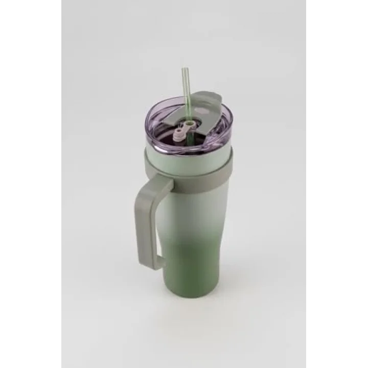 Bernardo Alto Pipetli Termos Bardak Yeşil 1000Ml