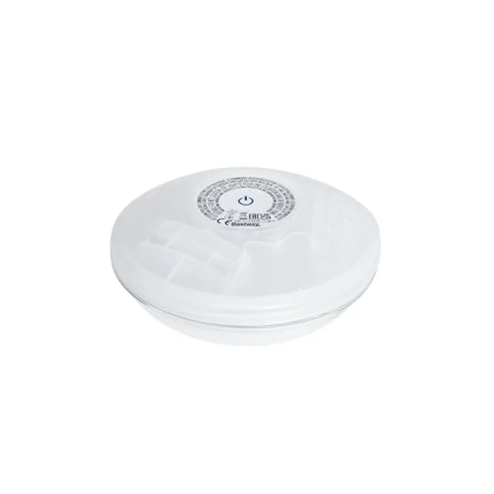 Bestway Pille çalışır, yüzen LED lamba, çap 14 cm