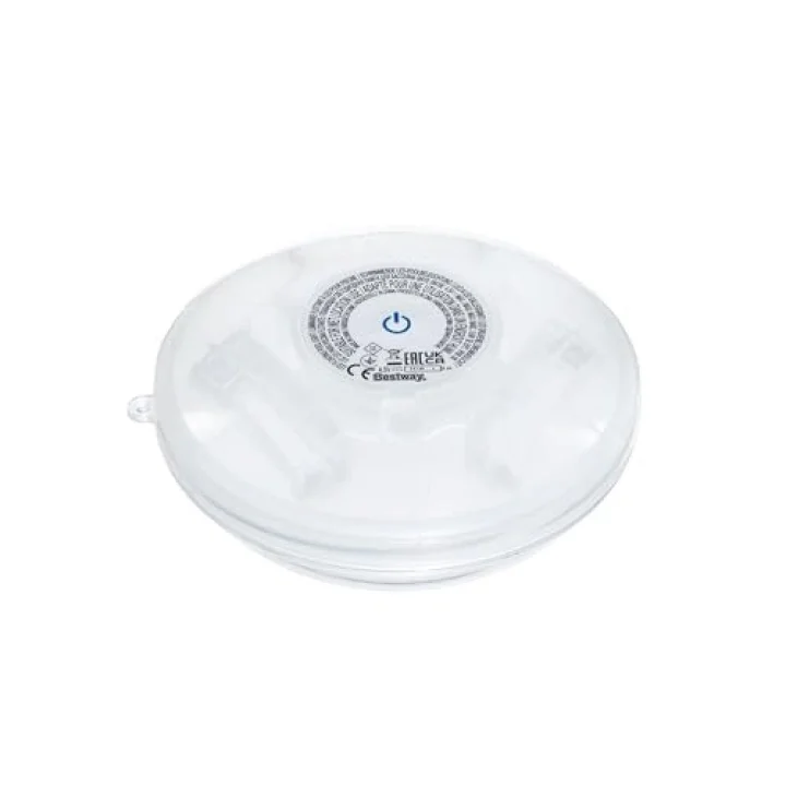 Bestway Pille çalışır, yüzen LED lamba, çap 14 cm
