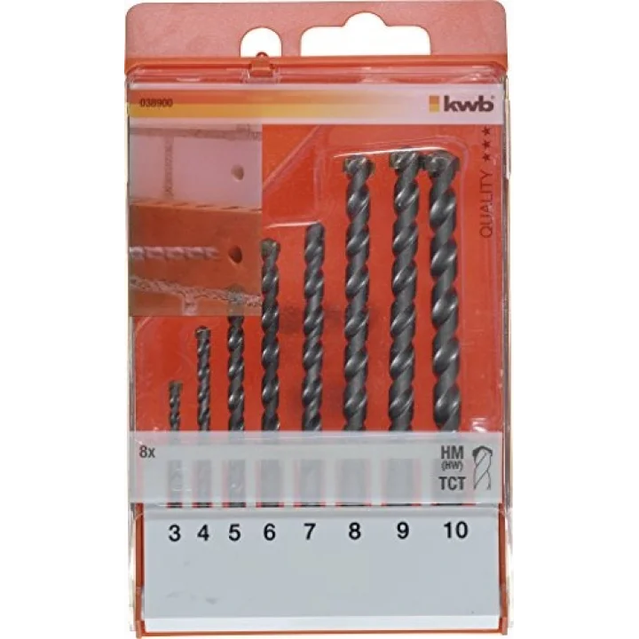 Beton Matkap Uç Seti 8 Parça 3-10 mm - 49038900
