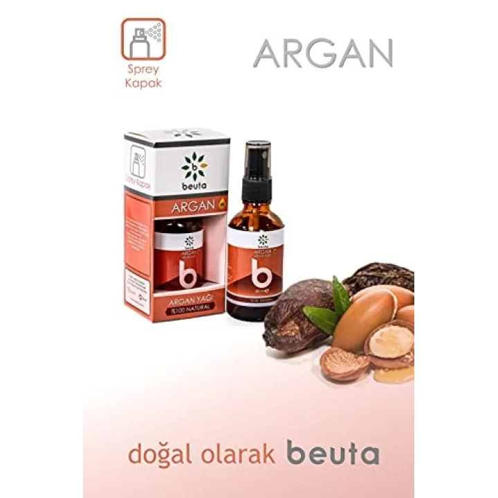 Beuta Argan Yağı% 100 Doğal 50 ml - Sprey Kapak