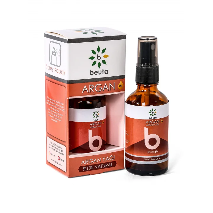 Beuta Argan Yağı% 100 Doğal 50 ml - Sprey Kapak