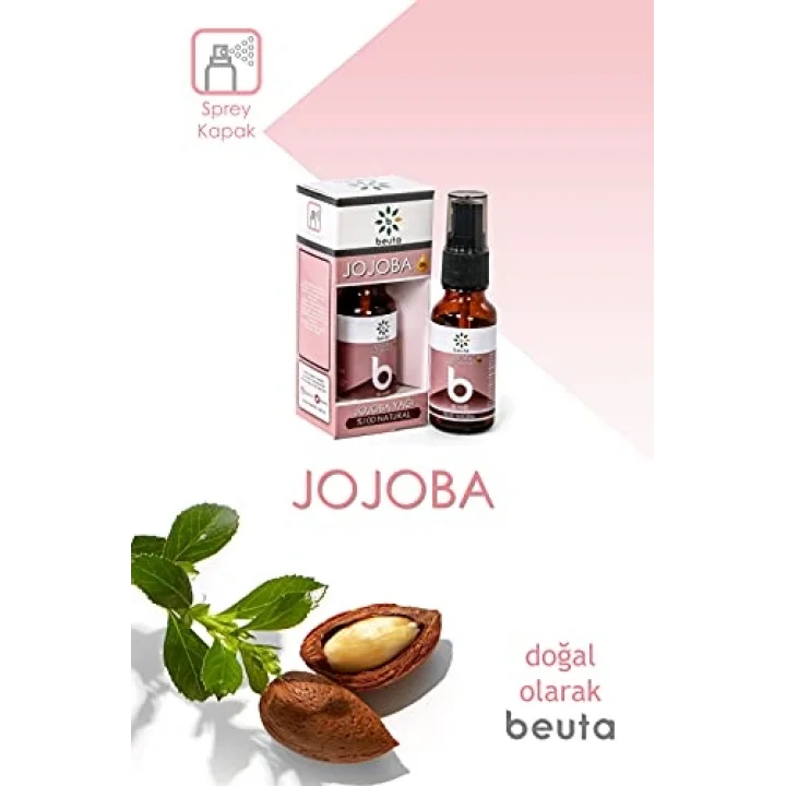 Beuta Jojoba Yağı % 100 Doğal 20 ml - Sprey Kapak