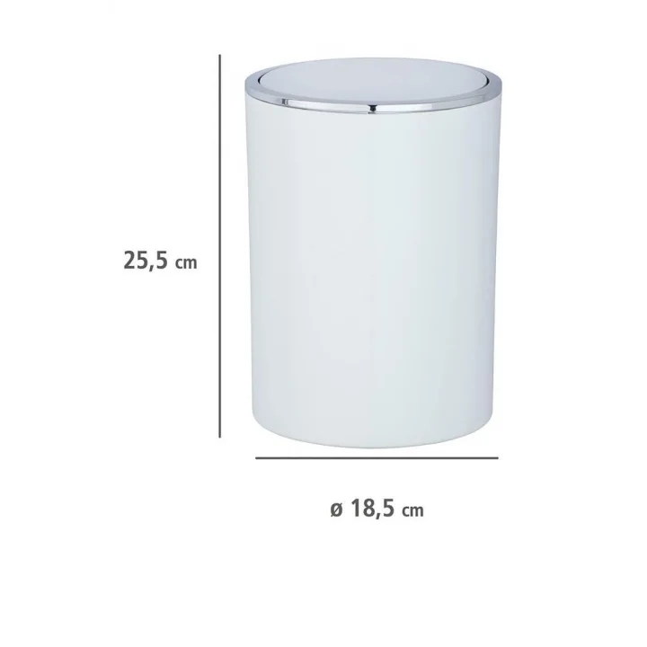 Beyaz, Çöp Kovası 5 Litre - İnca Model