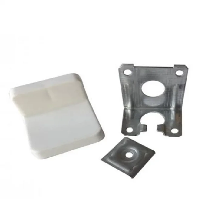 Mey İthalat® Beyaz Dolap Askı Elemanı L Tipi