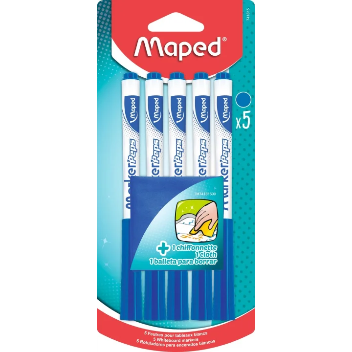 Beyaz Tahta Kalemi Mavi - 5li