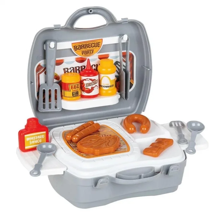 Mey İthalat® 03 368  Çantalı Barbekü Seti
