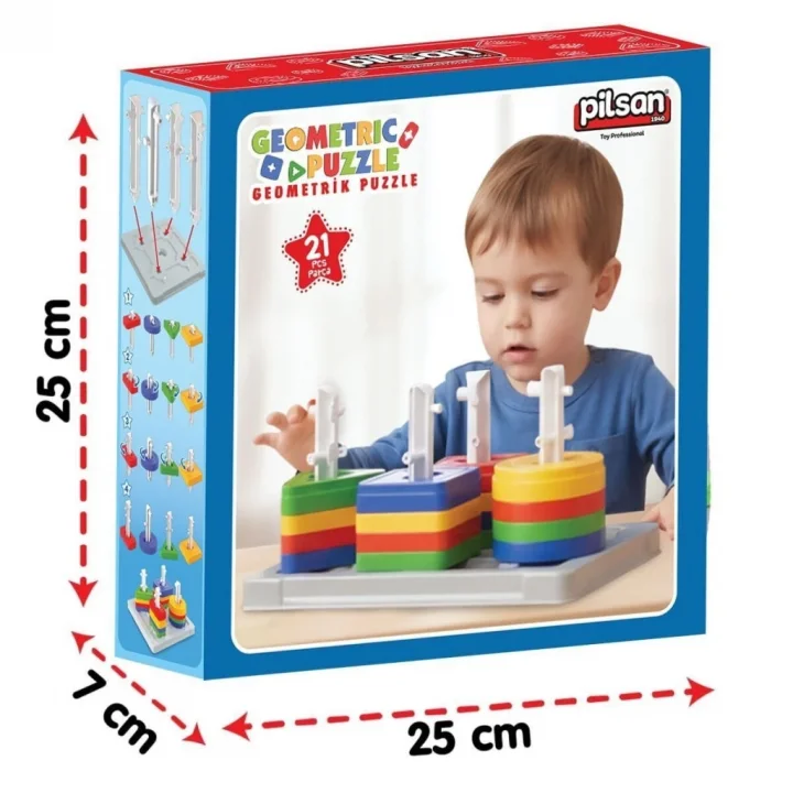 Mey İthalat® 03 655 GEOMETRİK BULTAK OYUNU SERİ 1