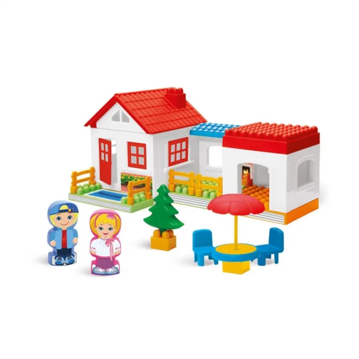 Mey İthalat® 03135 Tek Katlı Ev Blokları 36 Parça