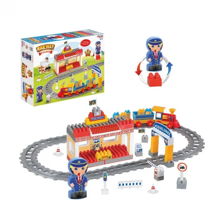 Mey İthalat® 03258 RAYLI TREN SET