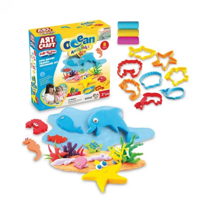 Mey İthalat® 03574 OKYANUS HAY.SETİ OYUN HAMURU