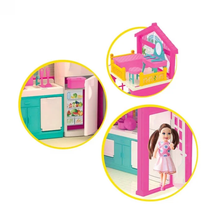 Mey İthalat® 03662 LOLA NIN EVİ 3 KATLI