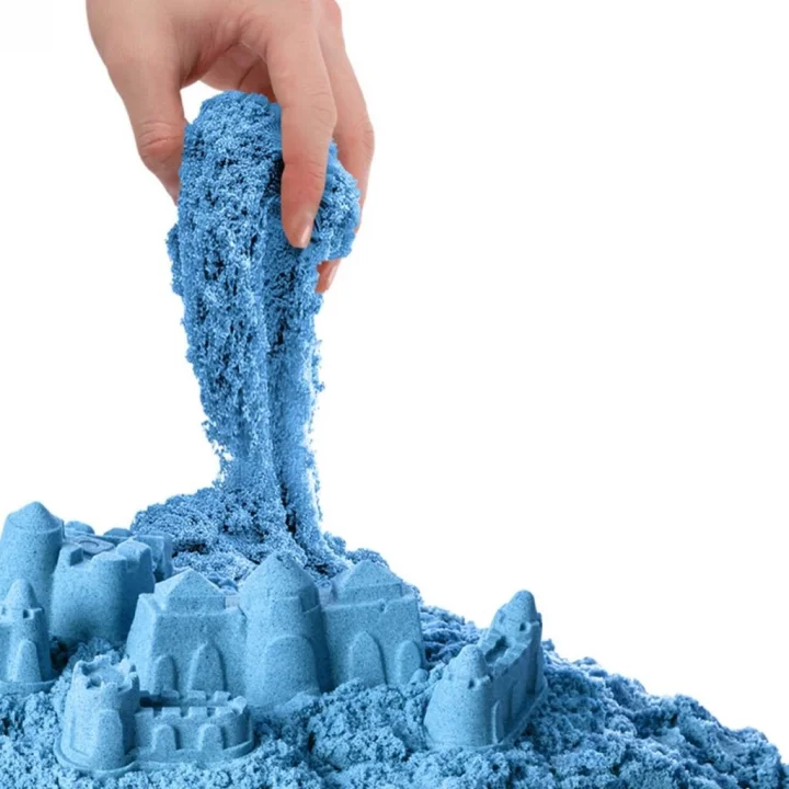 Mey İthalat® 03686  Aksesuarlı Mavi Kinetik Oyun Kumu 500 gr