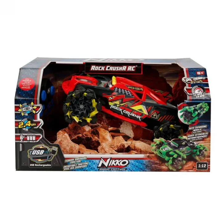 Mey İthalat® 1:12 Nikko Rock CrushR RC Uzaktan Kumandalı Araba