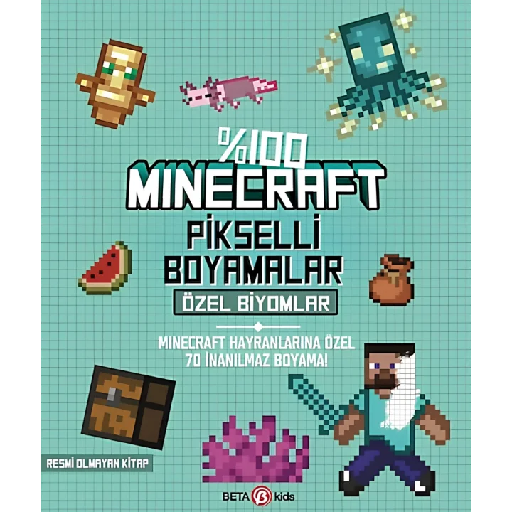 Mey İthalat® %100 Pikselli Boyamalar Özel Biyomlar