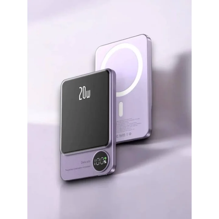 Mey İthalat® 10.000 mAh Wireless Şarjlı Powerbank