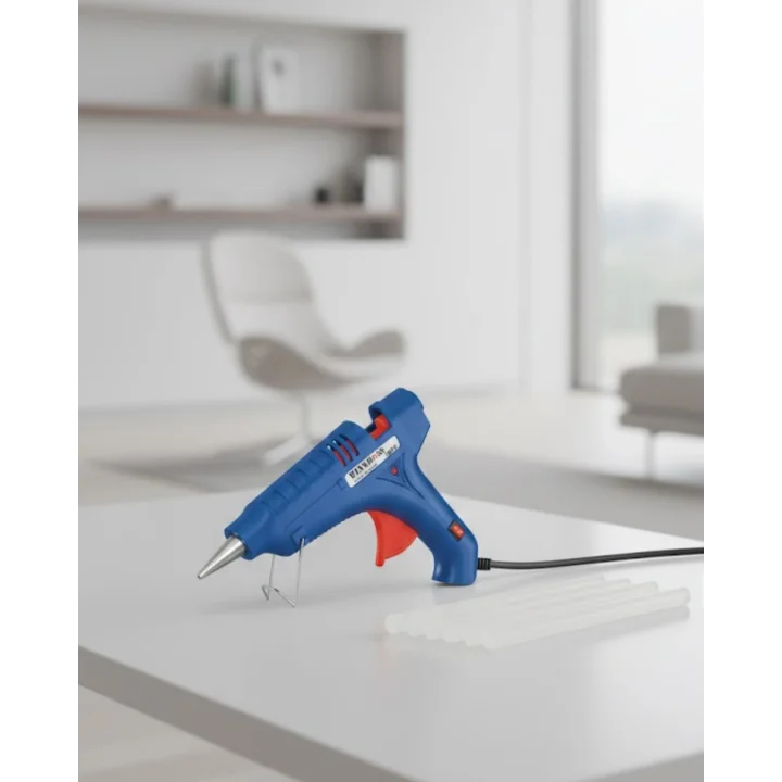 Mey İthalat® 11 mm Silikon Uyumlu 100 W Güçlü Silikon Tabancası 5 Adet Silikon Hediyeli