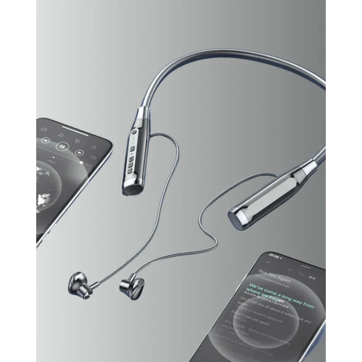 Mey İthalat® 120 Saat Pil Ömrüyle Boyun Askılı Bluetooth Kulaklık – Spor ve Günlük Kullanım İçin