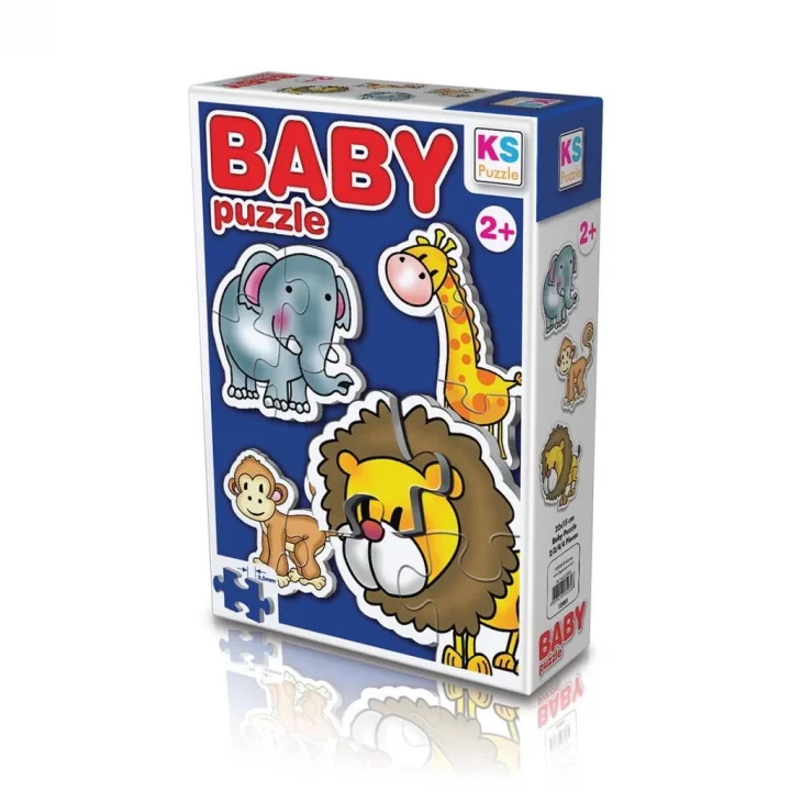 Mey İthalat® 12001  Baby Puzzle Jungle