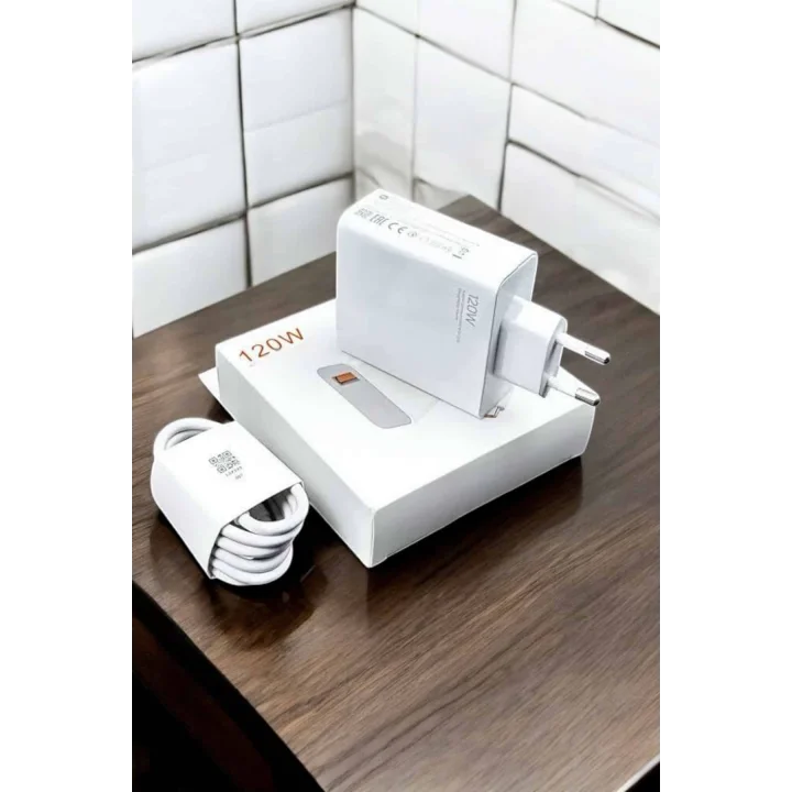 Mey İthalat® 120W Şarj Aleti Type-C Uyumlu Turbo Şarj Aleti