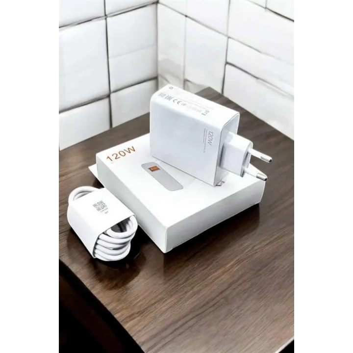 Mey İthalat® 120W Şarj Aleti Type-C Uyumlu Turbo Şarj Aleti