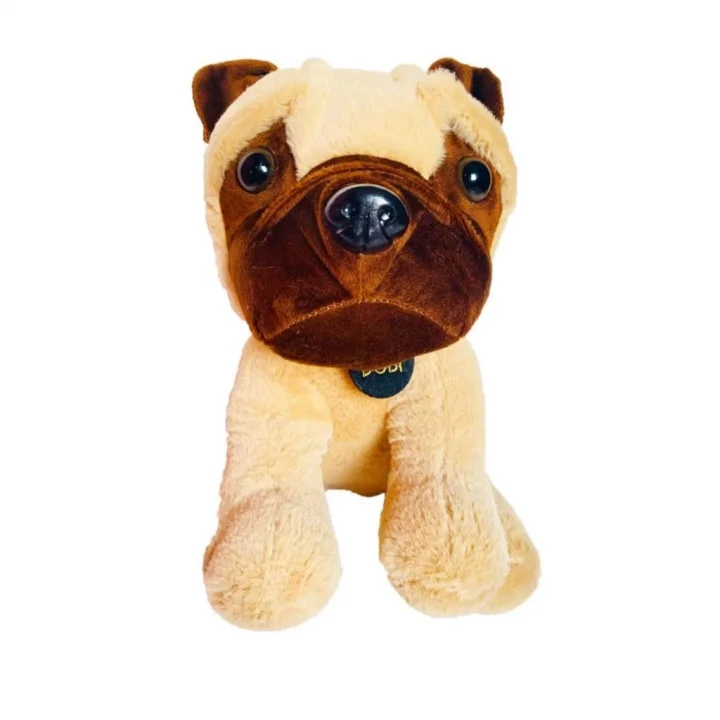 Mey İthalat® 1436Köpek 30 cm Kahverengi -Selay Oyuncak