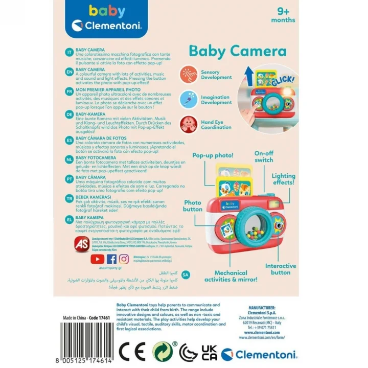 Mey İthalat® 17461 Baby - Bebek Kamerası +9 ay