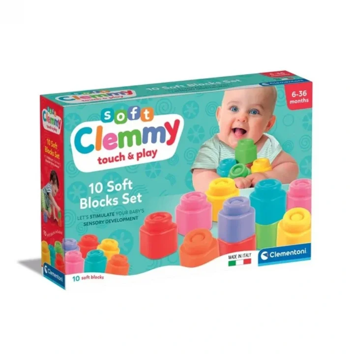 Mey İthalat® 17988 - Yumuşak Blok Oyun Seti - 10 parça