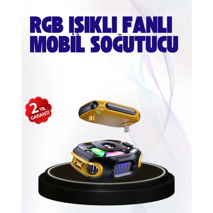 Mey İthalat® 2000mAh Bataryalı Kablosuz Taşınabilir Cihaz Soğutucu