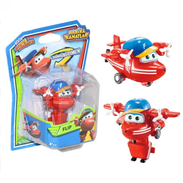 Mey İthalat® 20021 Harika Kanatlar Dönüşen FLIP Figür