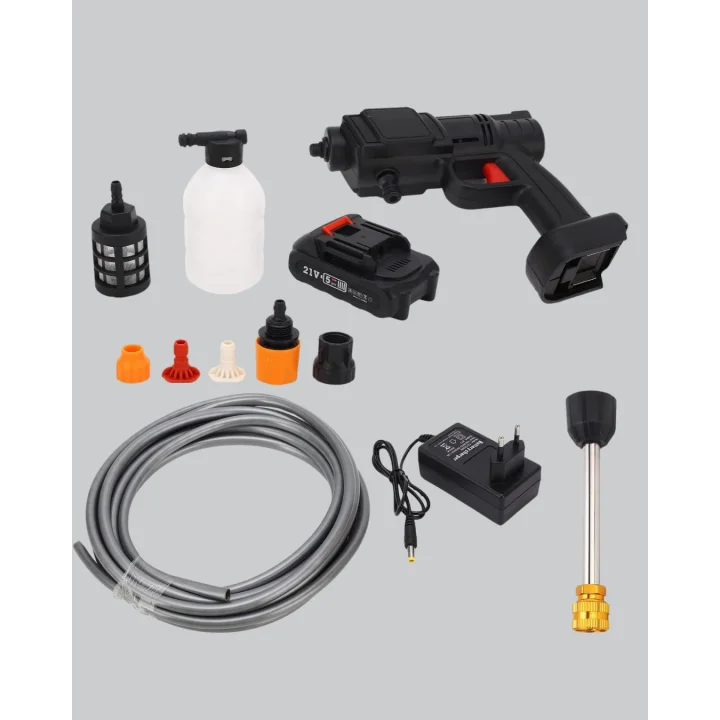 Mey İthalat® 2025 A Kalite 48V Şarjlı Yüksek Basınçlı Su Tabancası Orijinal Seri