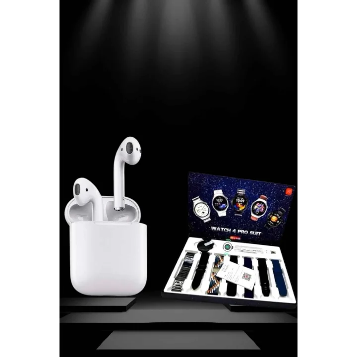 Mey İthalat® 2025 Model Akıllı Saat ve 2.Nesil TWS Bluetooth Kulaklık Yüksek Ses Kaliteli