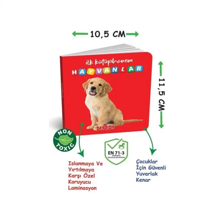 Mey İthalat® 2090 İlk Kütüphanem-İlk Sözcükler 8Li  Kitap Seti