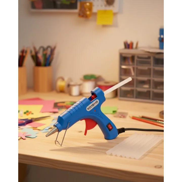 Mey İthalat® 20W Silikon Tabancası 7.5 mm Silikon Uyumlu 5 Adet Hediye Silikon