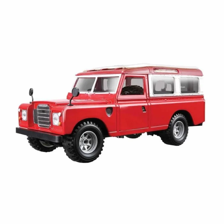 Mey İthalat® 22063 Land Rover Series II Model Araba 1:24 Kırmızı -