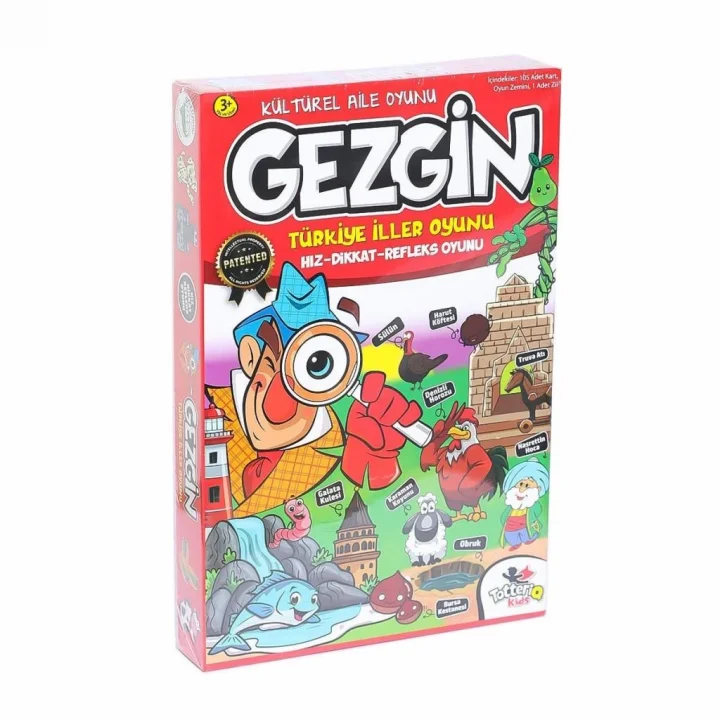 Mey İthalat® 2290 Gezgin Türkiye İller Oyunu