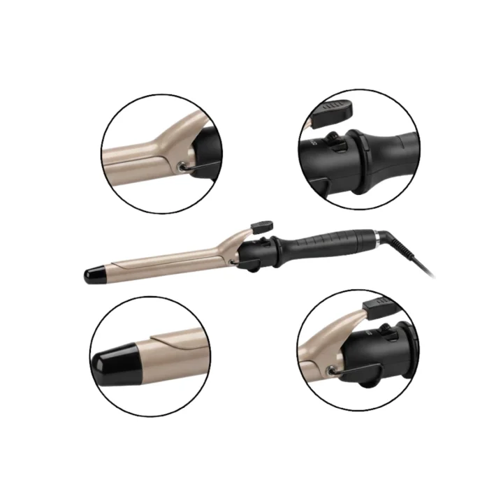 Mey İthalat® 230 Derece Isı Ayarlı Seramik Saç Maşası 25 mm