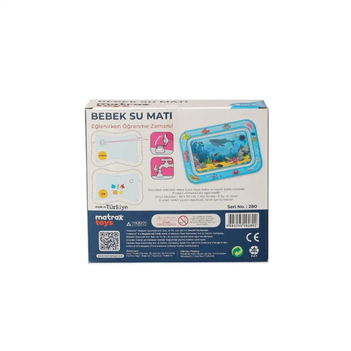 Mey İthalat®  280 Bebek Su Matı -Akçiçek