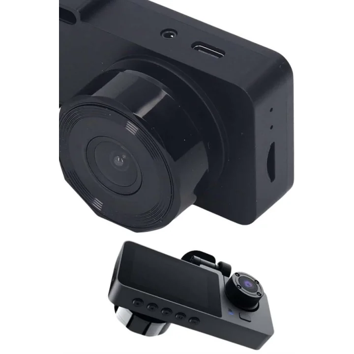 Mey İthalat® 3 Kameralı 2 İnç 1080P Araç İçi Kamera Sürüş Kamerası CarPlay