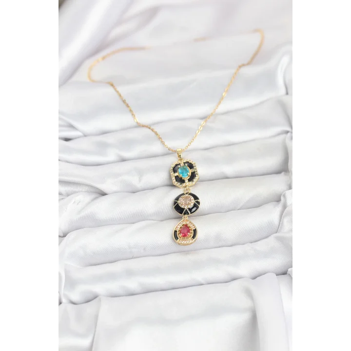 Mey İthalat® 316L Çelik Vintage Model Kadın Kolye