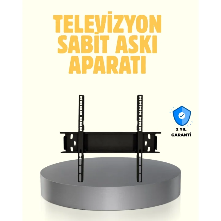 Mey İthalat® 32-65” TV Duvar Askı Braketi 75 kg Kapasiteli Anti Statik Boya