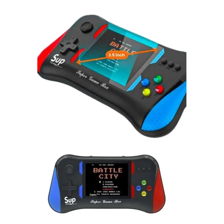 Mey İthalat® 3.5 İnç 500ü 1 Arada Klasik Oyun Konsolu Nostalji Oyunlu Atari