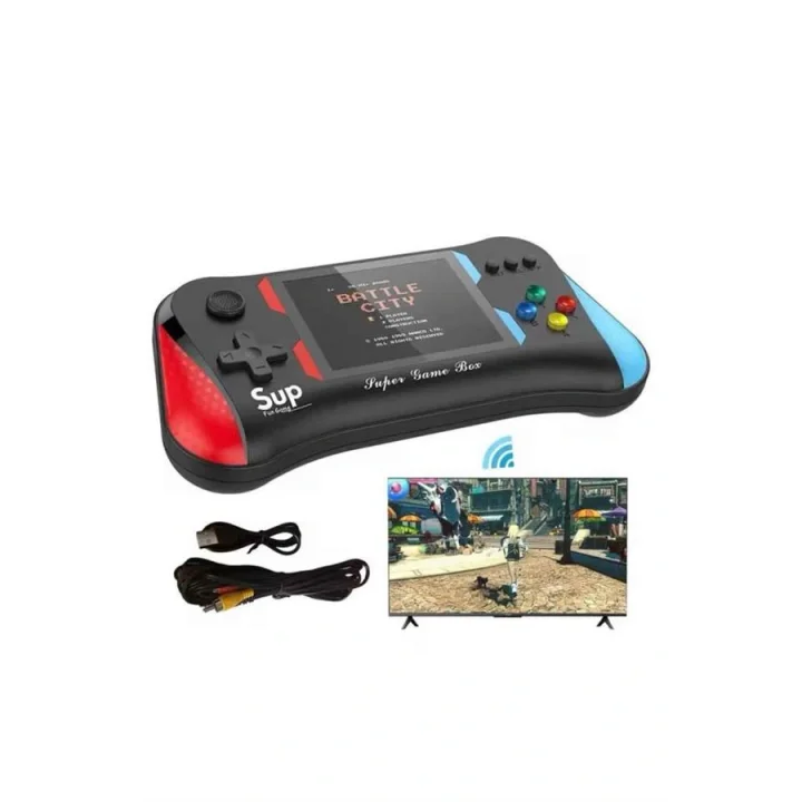 Mey İthalat® 3.5 İnç 500ü 1 Arada Klasik Oyun Konsolu Nostalji Oyunlu Atari